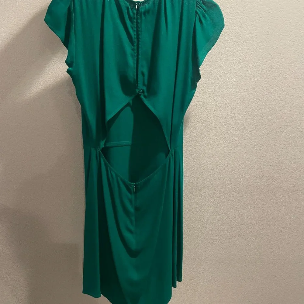 Reformation Green Mini Dress - Picture 3 of 3